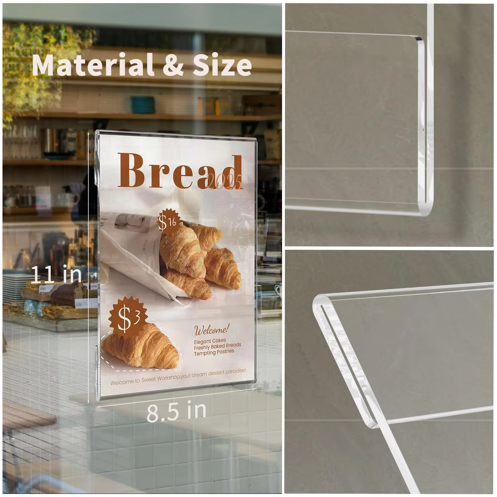 How to get custom acrylic displays made?