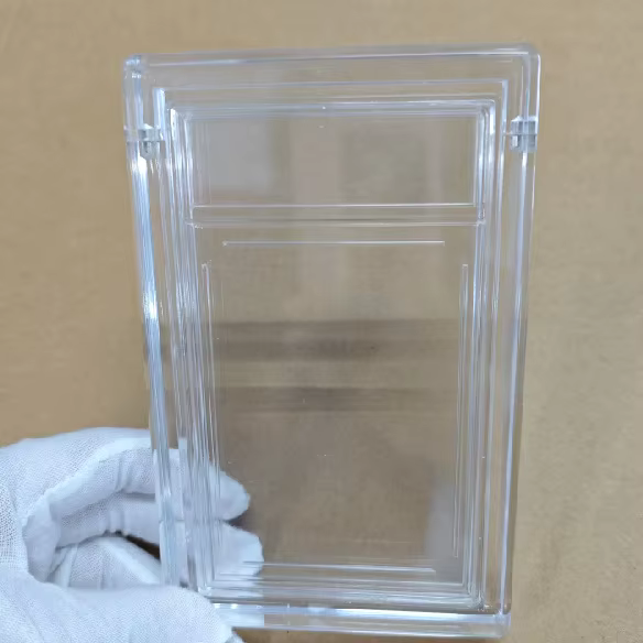 product acrylic graded card slab collectible display case holder for bgs sgc psa slab sport trading card case magnetic protector case-1
