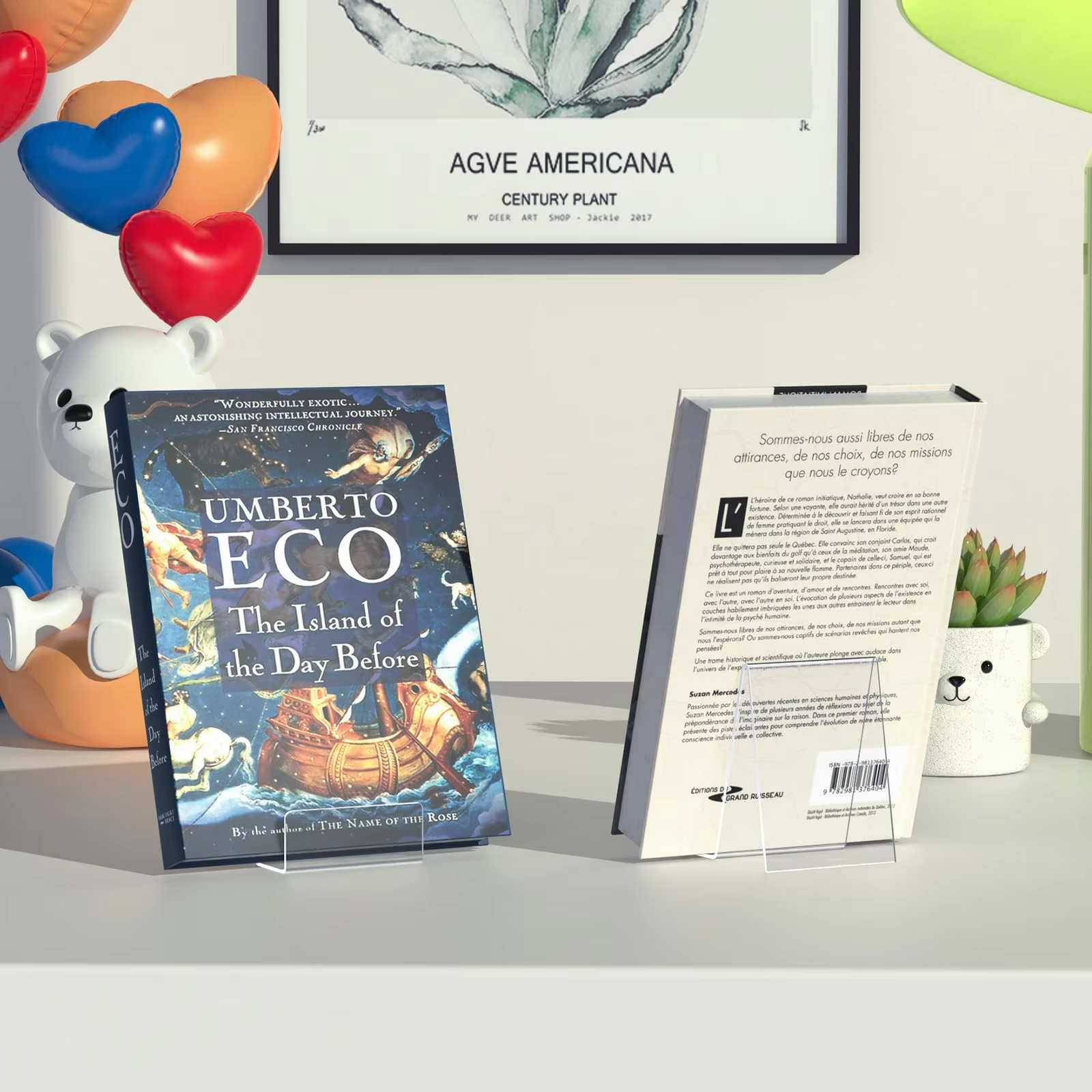 Why use an acrylic book stand?