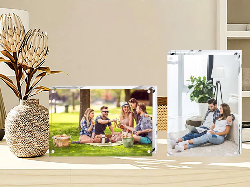 What are acrylic block photos?