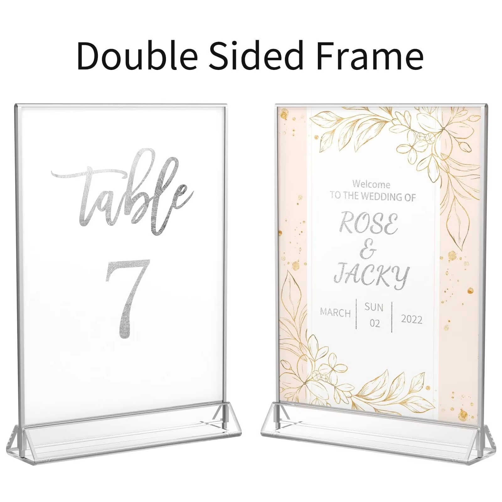 How to use acrylic risers in display?