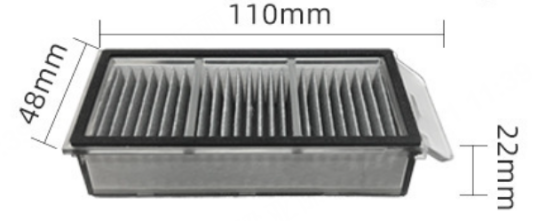 x40 roller brush filter cleaning liquid for the zhui mi x50 sweeping robot accessory-0