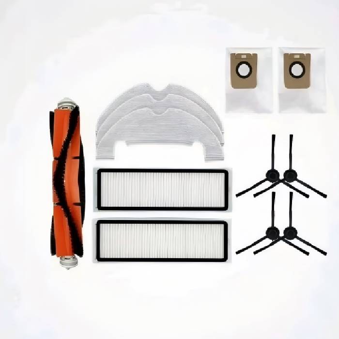 Accessories For The Dreame Vacuum Cleaner Robot L10 Plus/Z10 Pro/D10 Include a Roller Brush, Mop Cloth, Filter Screen And Dust Bag
