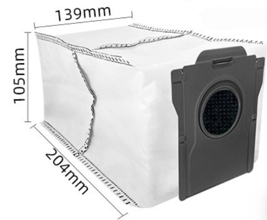 x40 roller brush filter cleaning liquid for the zhui mi x50 sweeping robot accessory-5