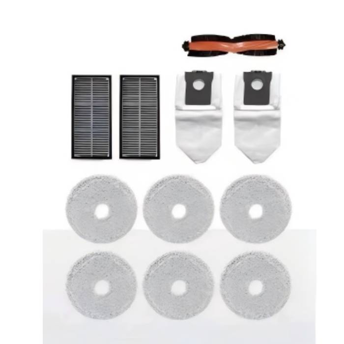 Dreame X30/X30 Pro/S10Ultra Vacuum Cleaner 410 Original Consumables Dust Bag, Filter Screen, Cloth, Roller Brush