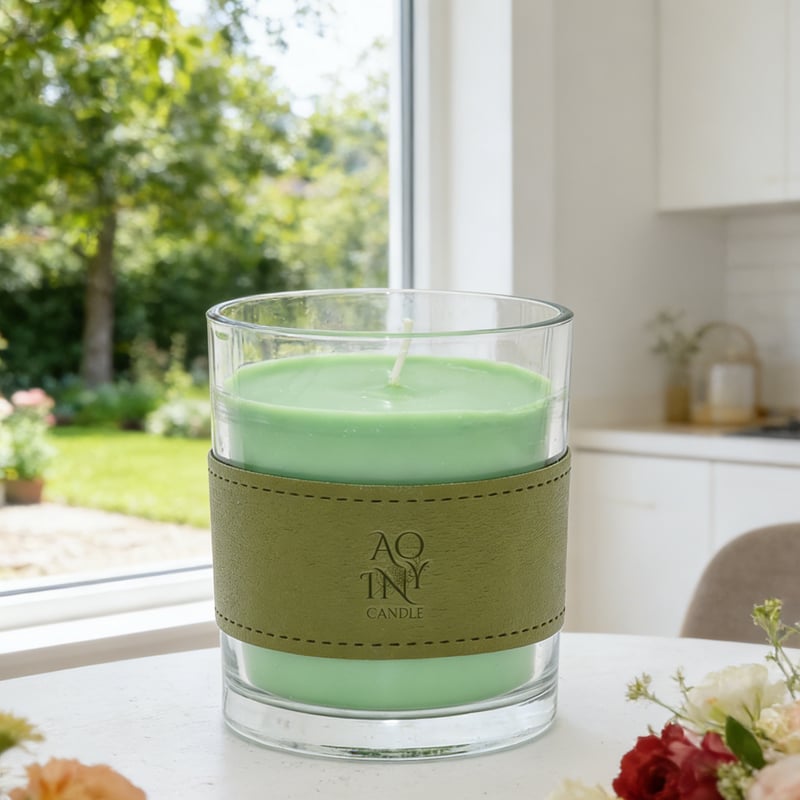 Aromatherapy Party Transparent Glass Jar Candle