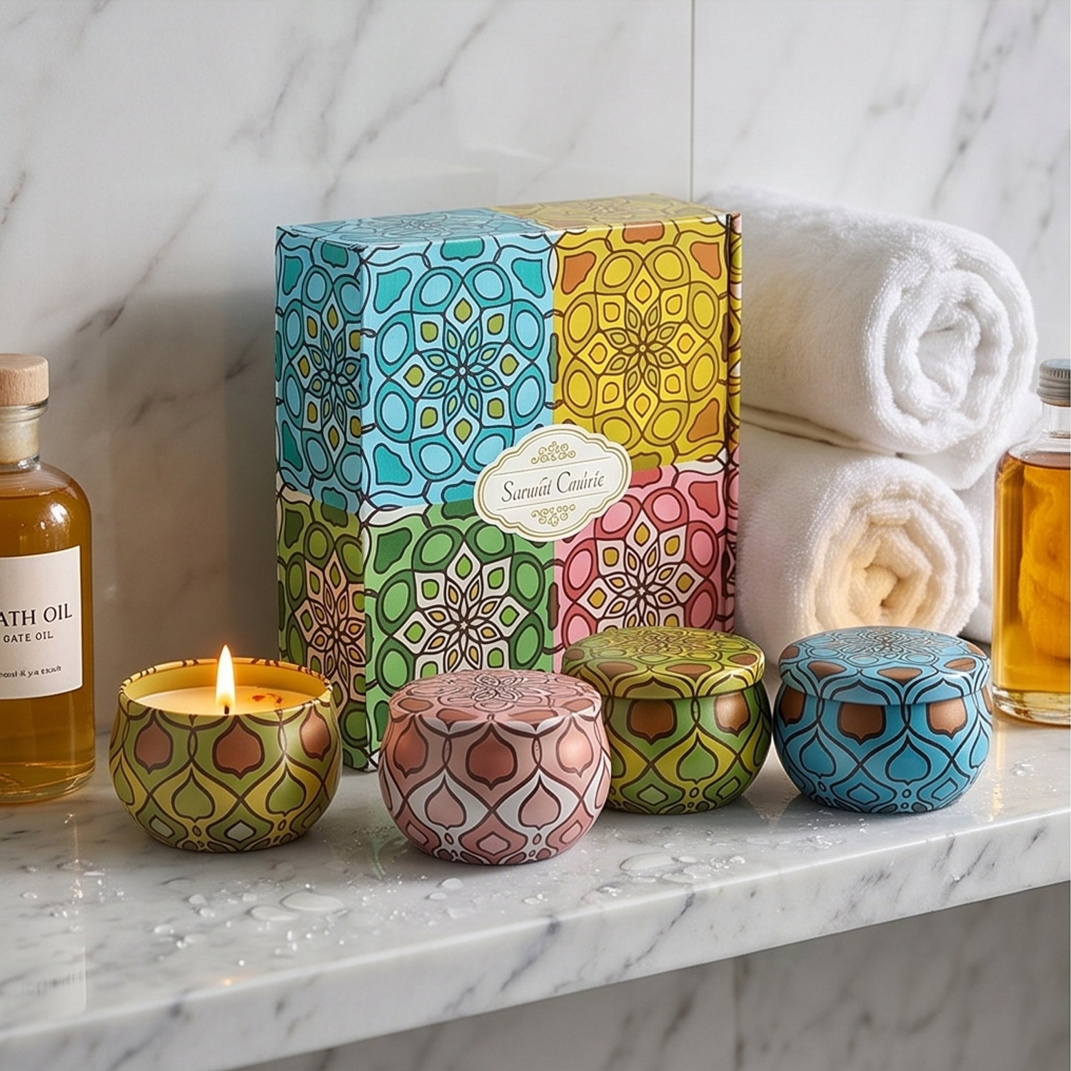 Wholesale Scented Tin Candles Custom Private Label Candle Supplier