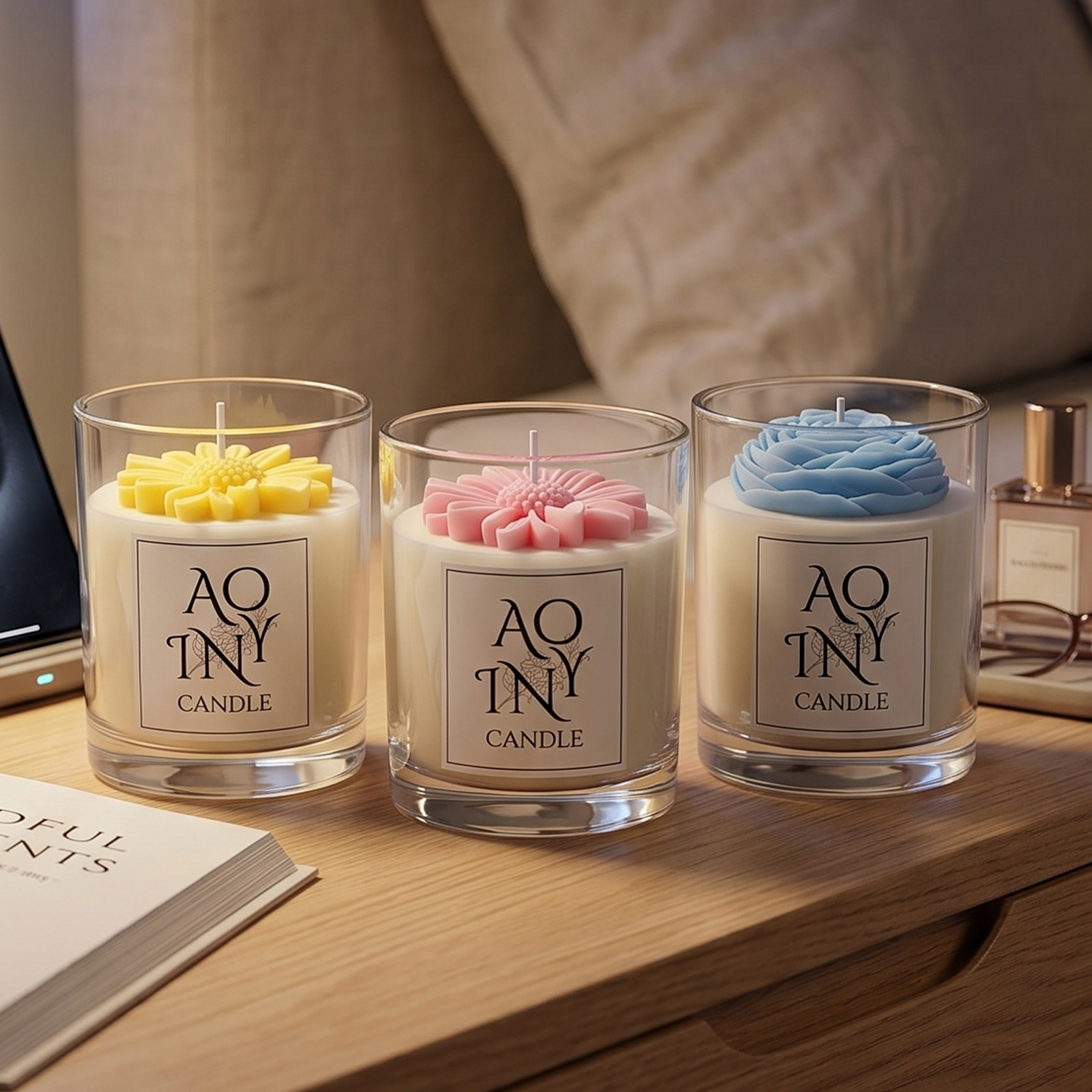 BSCI Audited Factory Scented Jar Candle Wholesale Soy Wax Fragrance Candle