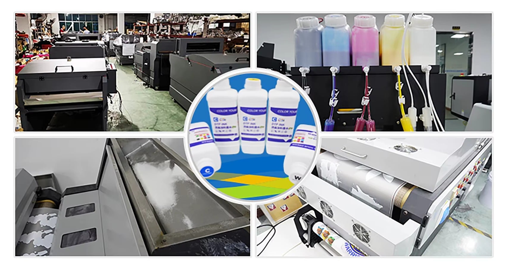 DTF Printers Ink Which Is DTF Ink for I1800/I3200/4720/1805 manufacture