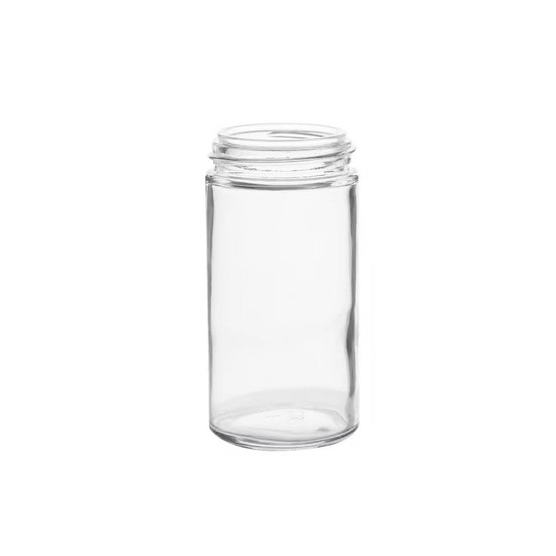 Wide Mouth Glass Salsa Sauce Jar Glass Jam Honey Jar Round Pickles Food Storage Container Jars Wholesale