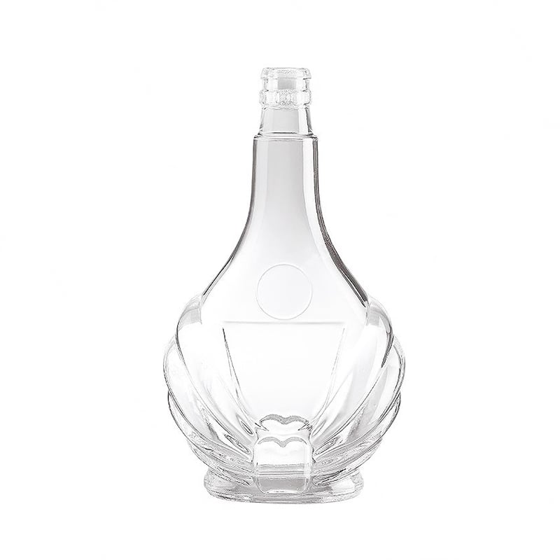 Flint Glass Empty Bottle for Whiskey Liquor Tequila Customized wholesale