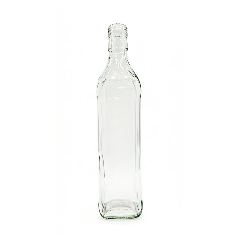 Wholesale OEM 555ml  Empty glass juice bottles for beverages