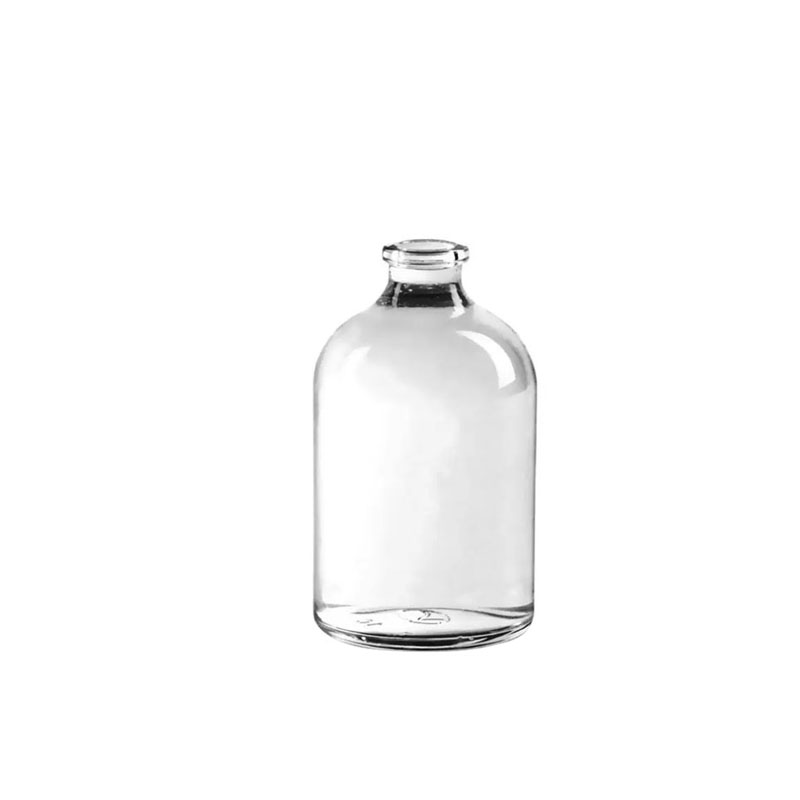 100ml Clear Injection Glass bottle