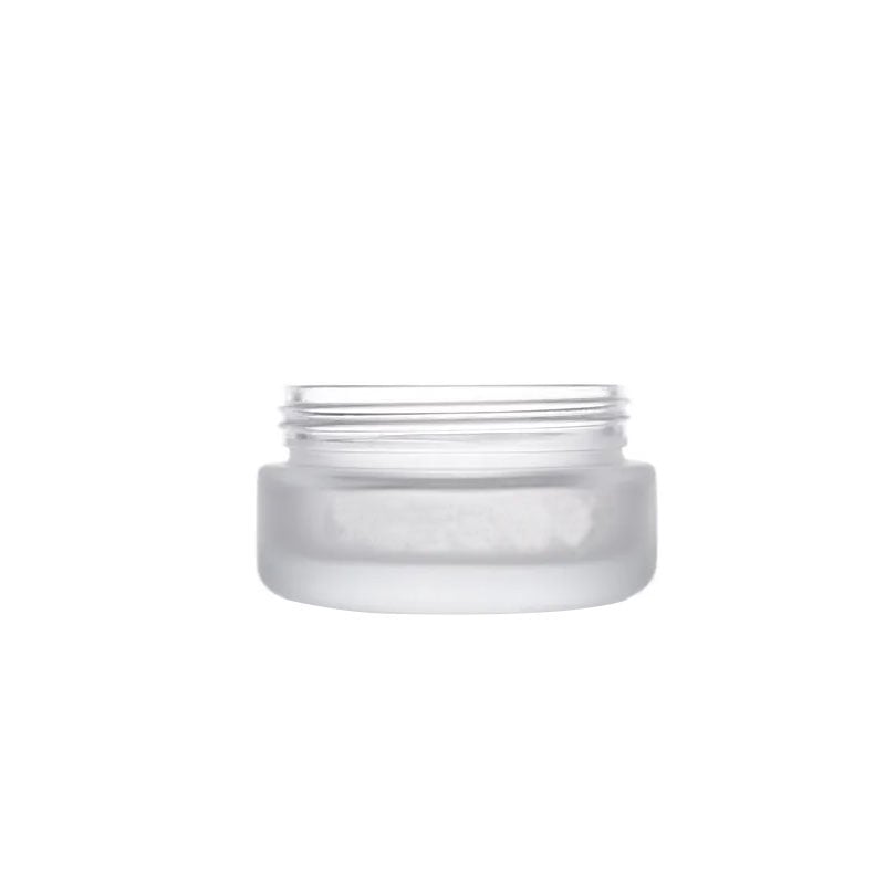 New Design Customized 15ml 20ml 30ml 50ml clear Eye Cream Glass Jar