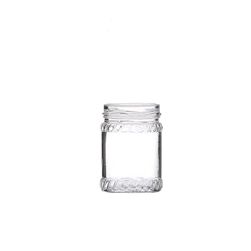 Large Caliber Food Packaging Storage Glass Jar for Kitchen Use Glass Bottles
