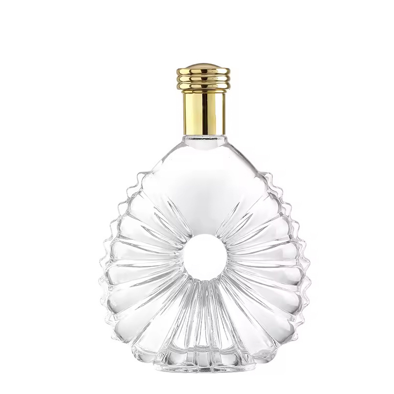 The art of serving brandy from a beautiful bottle
