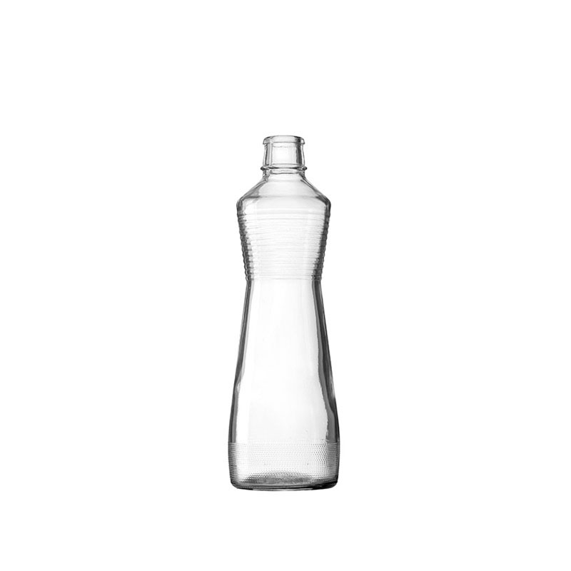 Leak-proof Kitchen Household glass Camellia Oil Sesame Oil Bottle Small Oil Pot sealed With Lid