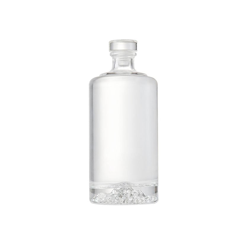 Hot Sale High quality Glass Bottle for Liquor Vodka Rum Gin Brandy Whiskey