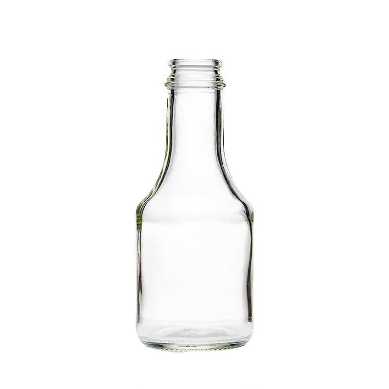 OEM 150ml seasoning bottle 5oz clear Sauce Food Glass Bottle of Condiments  wholesale