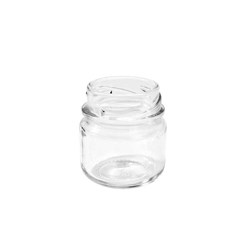 Food Glass Jar Glass Sealed Jar with Metal Lid