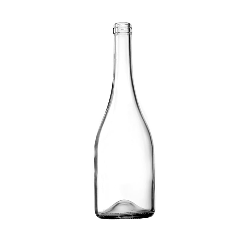 Manufacturer Bulk Glass Burgundy Wine Bottle Empty Champagne Bottle Wine Glass Bottle