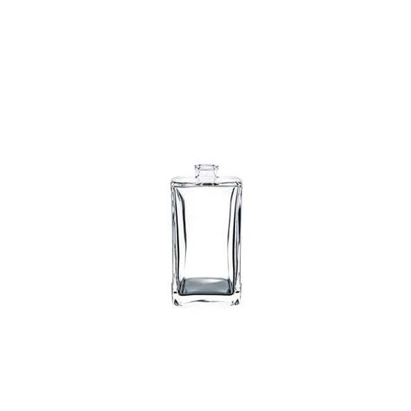 Wholesale Empty Custom Square Glass Bottle Perfume Bottle With Cap