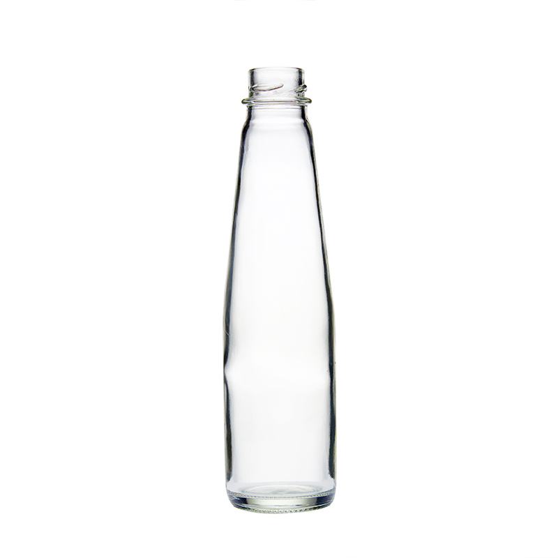 OEM Kitchen Seasonings Refillable Sauce Glass Bottle 235ml Empty Oyster Sauce Glass Bottle
