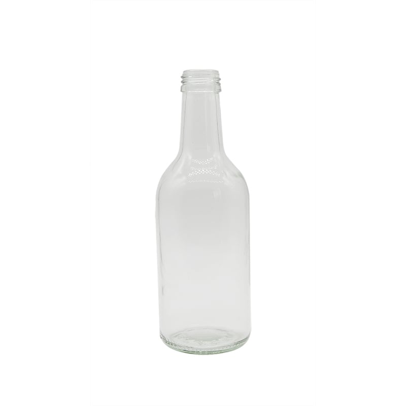 OEM New Design 330ml Empty Glass Soda Sparking Water Drinking Bottle for Wine Beverages 