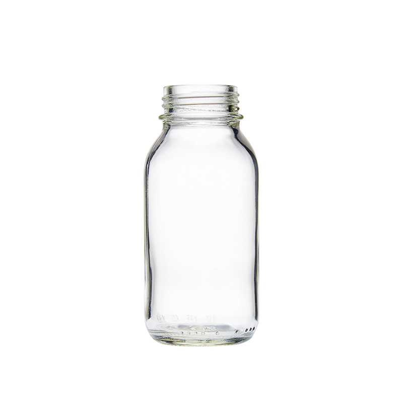 150ml sauce bottle empty transparent food glass bottle wholesale custom LOGO
