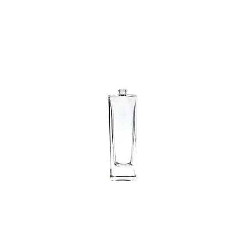 Wholesale Customizable 50ml 100ml Square Perfume Glass Bottle