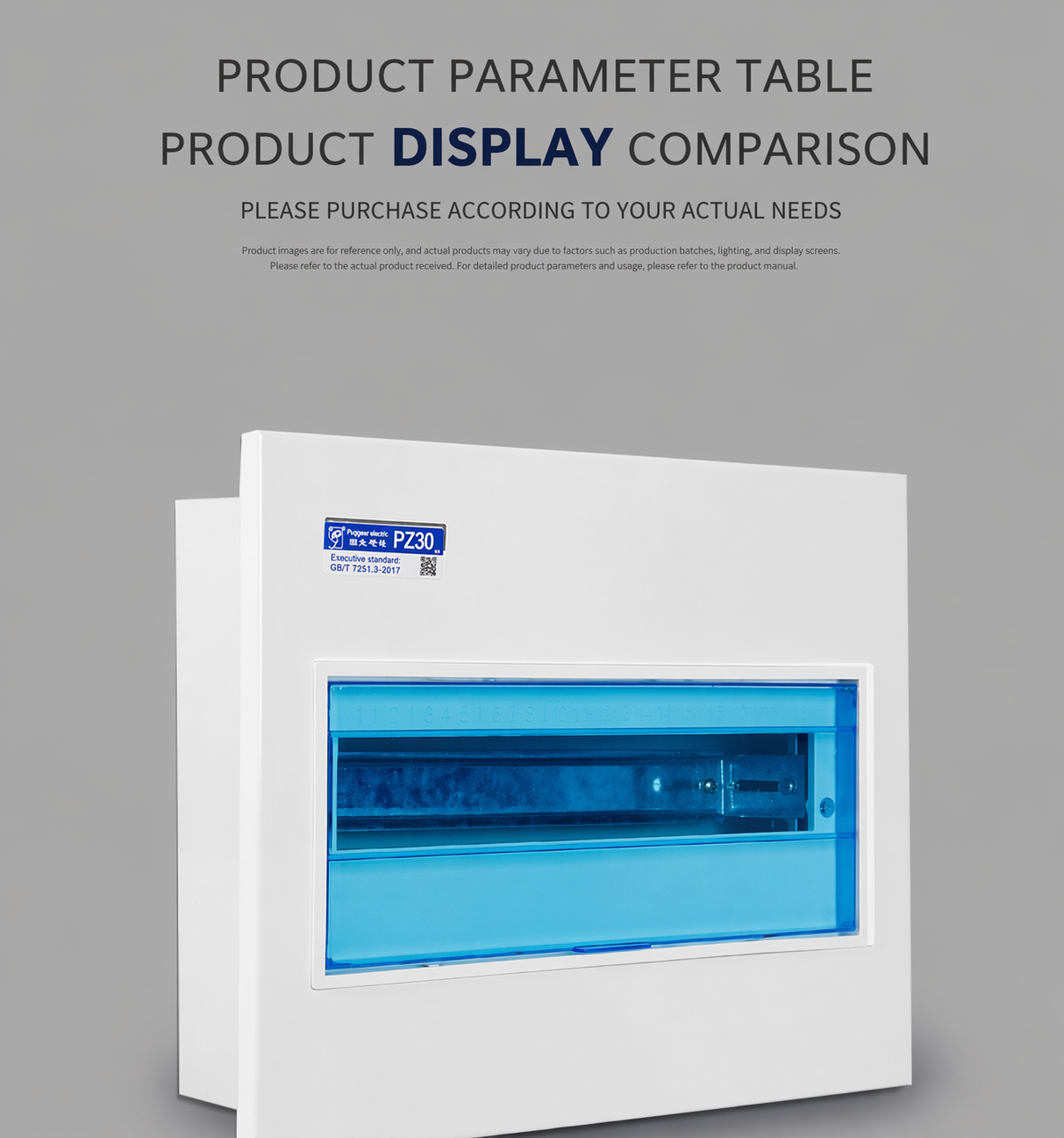 PZ30 Patented Type Flush Mount Distribution Box