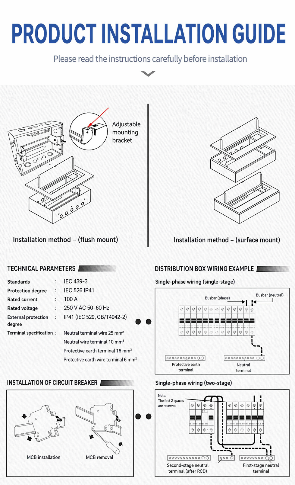 Lockable Mechanical Meter Box