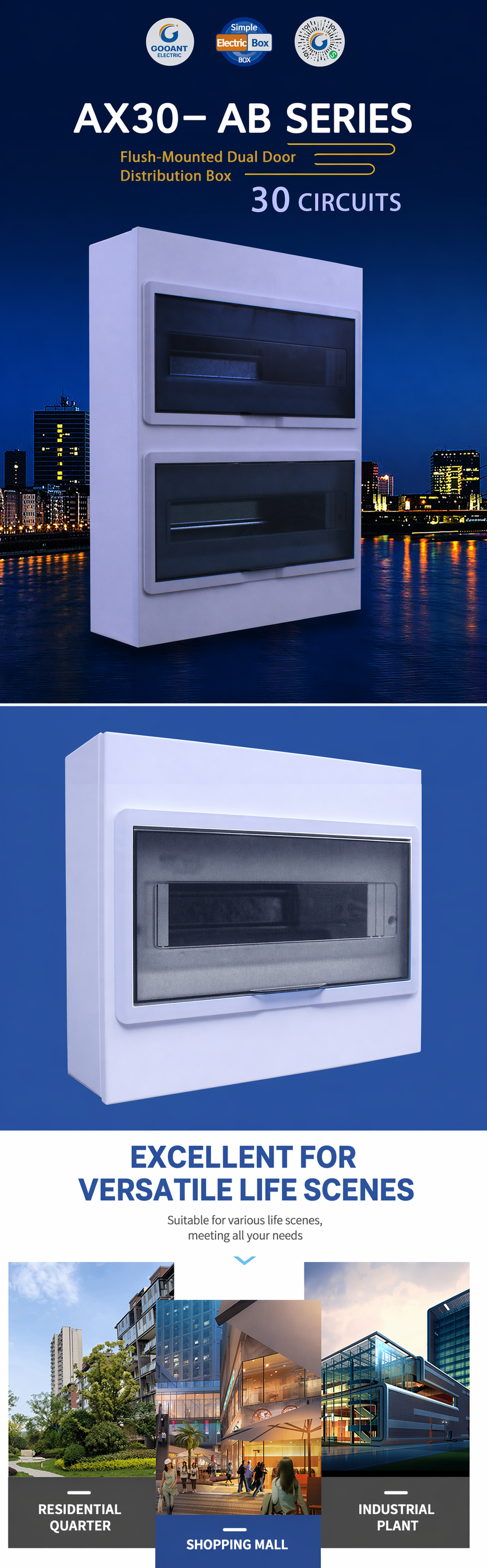 AX30-AB Type Distribution Box