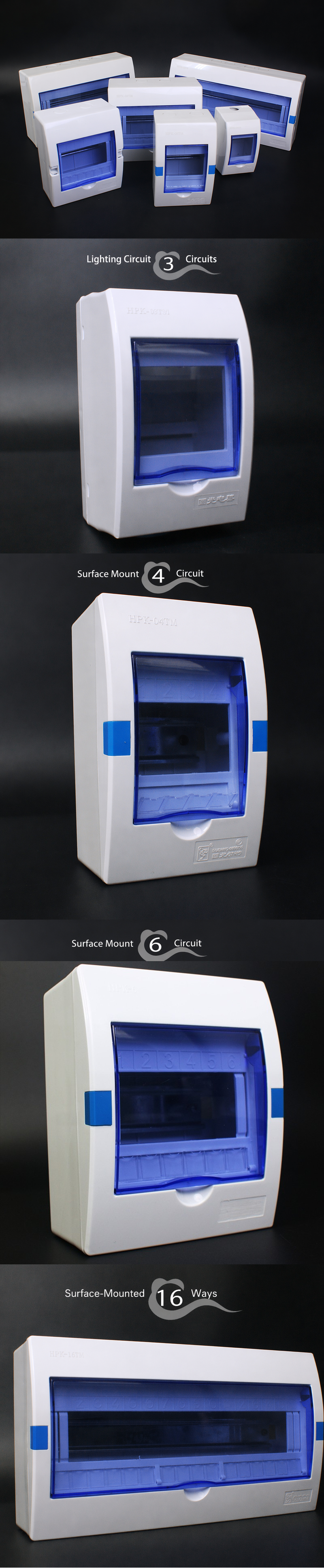 HPK Series Surface Mount Distribution Box