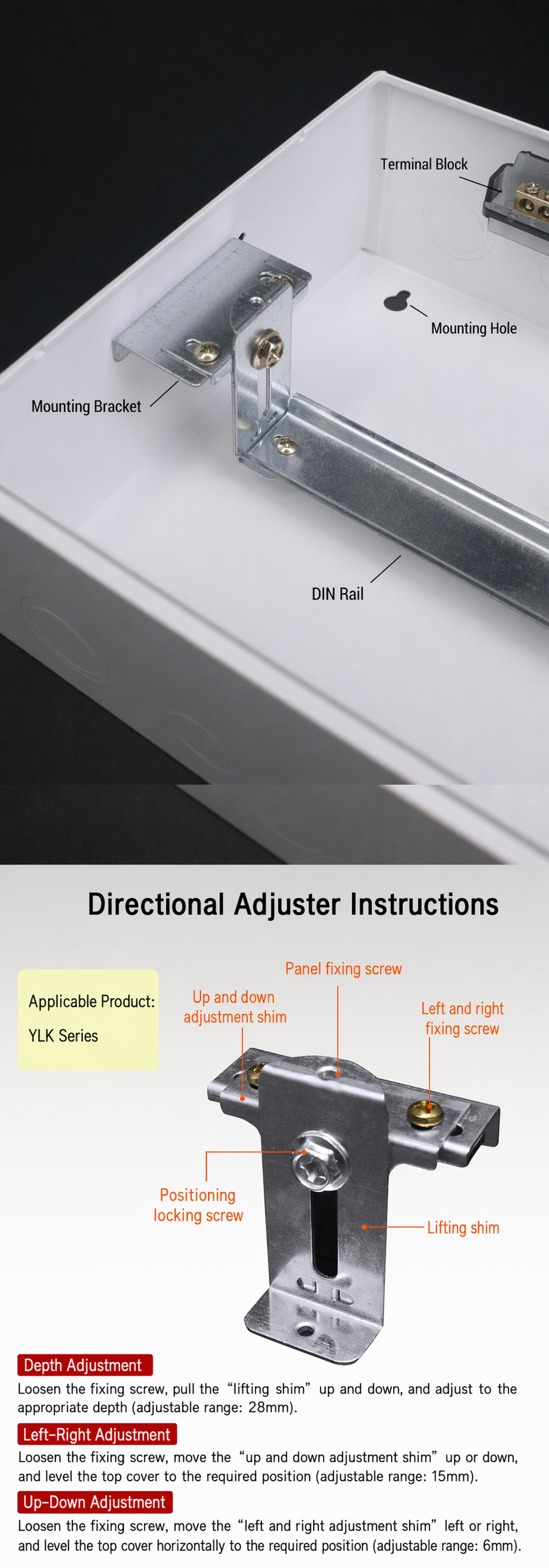 YLK Series Flush Mount Distribution Box