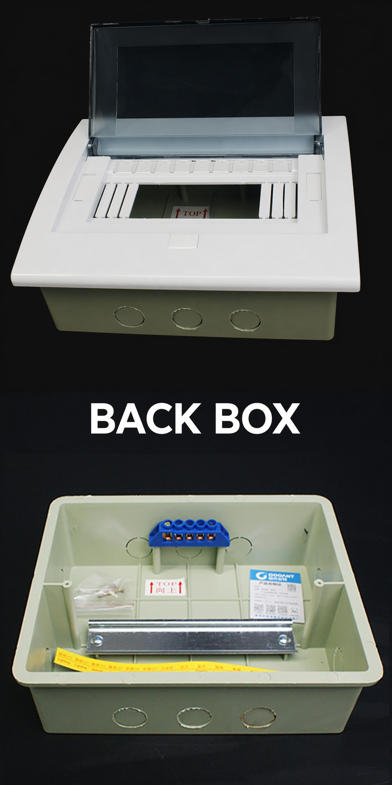 DMT Flush-mounted All-plastic Distribution Box
