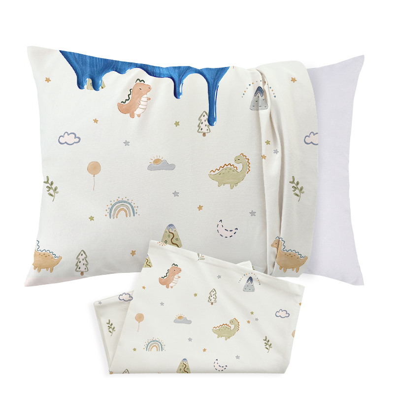 Waterproof Baby Pillow Protector Small Travel Toddler Pillow Case Printed Toddler Pillowcase