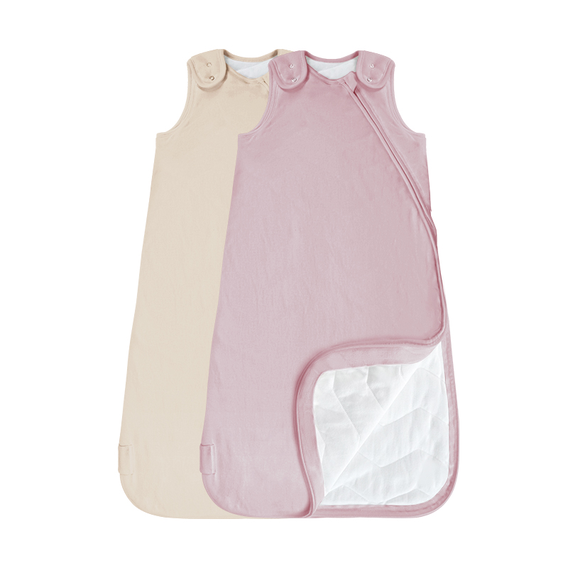 100% Cotton Sleep Sack for 6-12 Months 1.0 1.5 Tog Soft Toddler Sleeping Sack for Babies 2-Way Zipper Baby Wearable Blanket