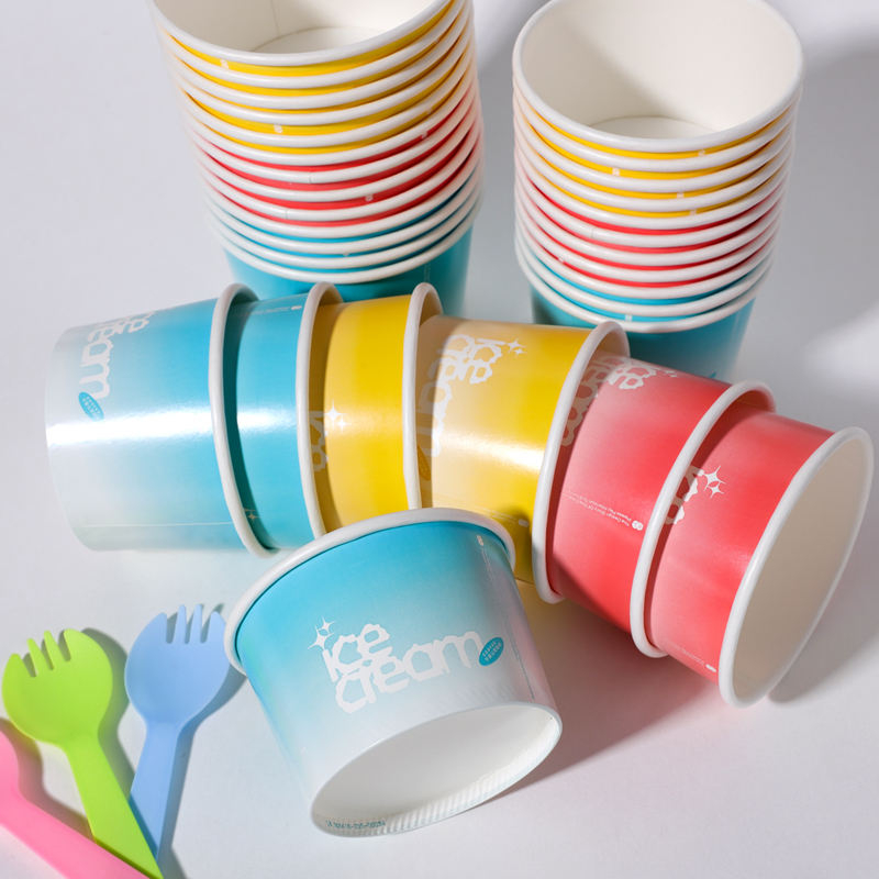 How to Effectively Market Your Ice Cream with Custom Disposable Paper Cups?