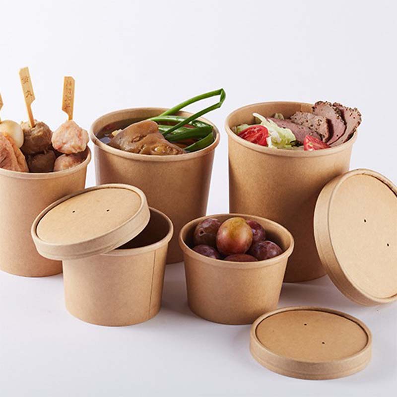 How Do Paper Soup Bowls with Lids Enhance Food Presentation?