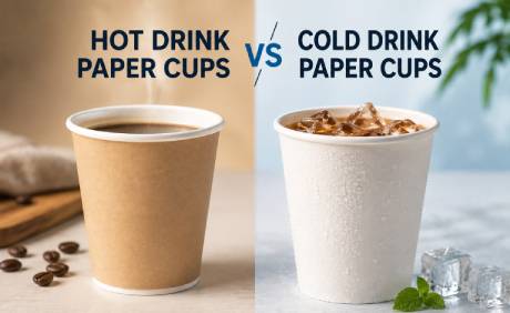 Hot Drink Paper Cups vs Cold Drink Cups