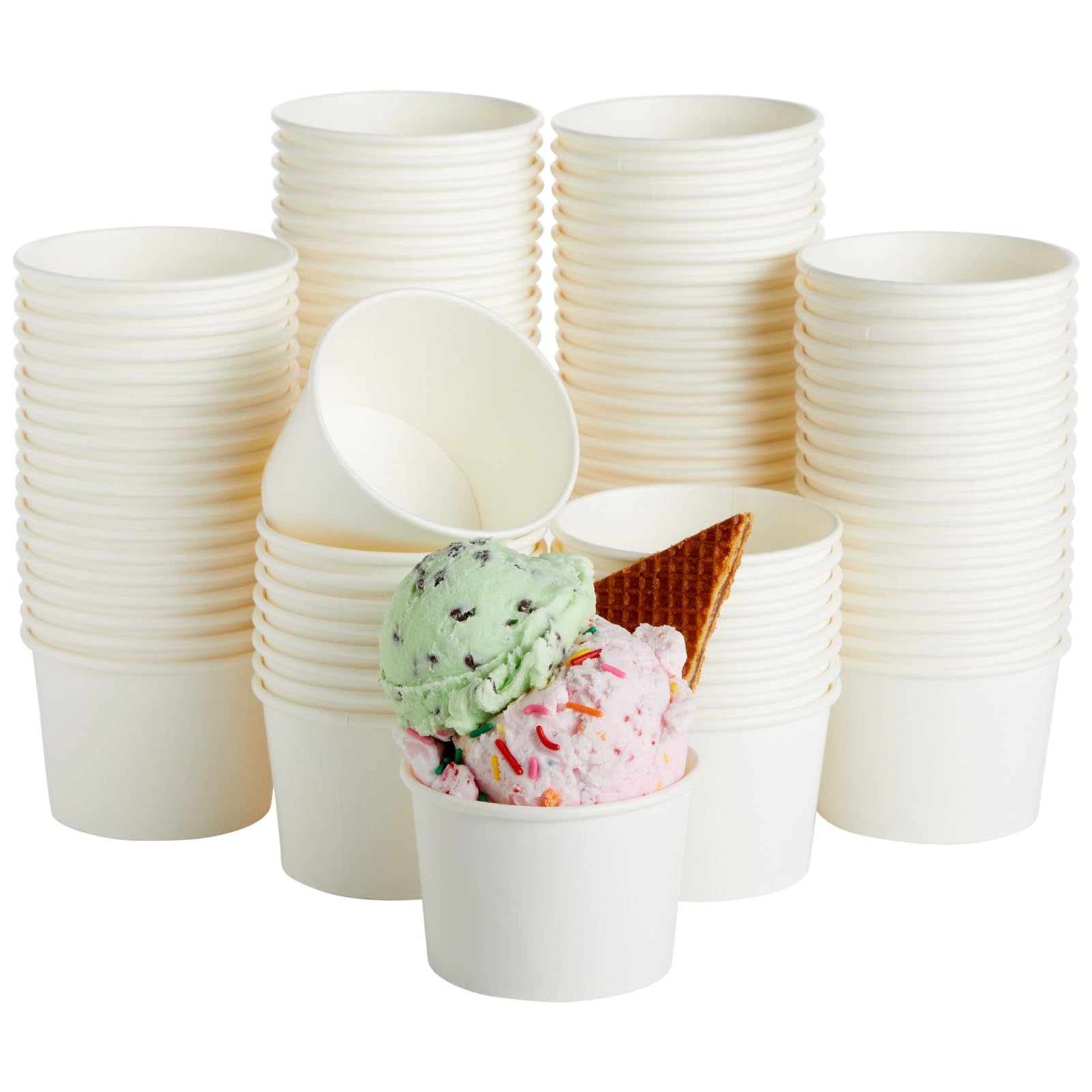 What are the Benefits of Using Eco-Friendly White Ice Cream Cups?