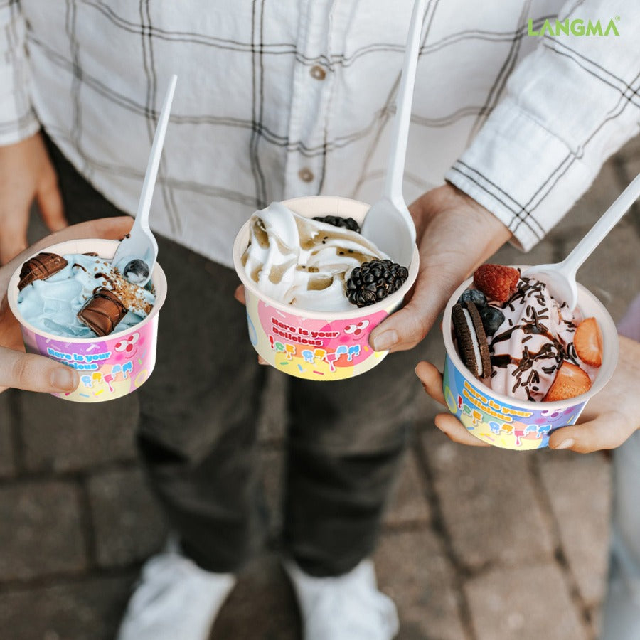 What Customization Options Are Available for Ice Cream Containers?