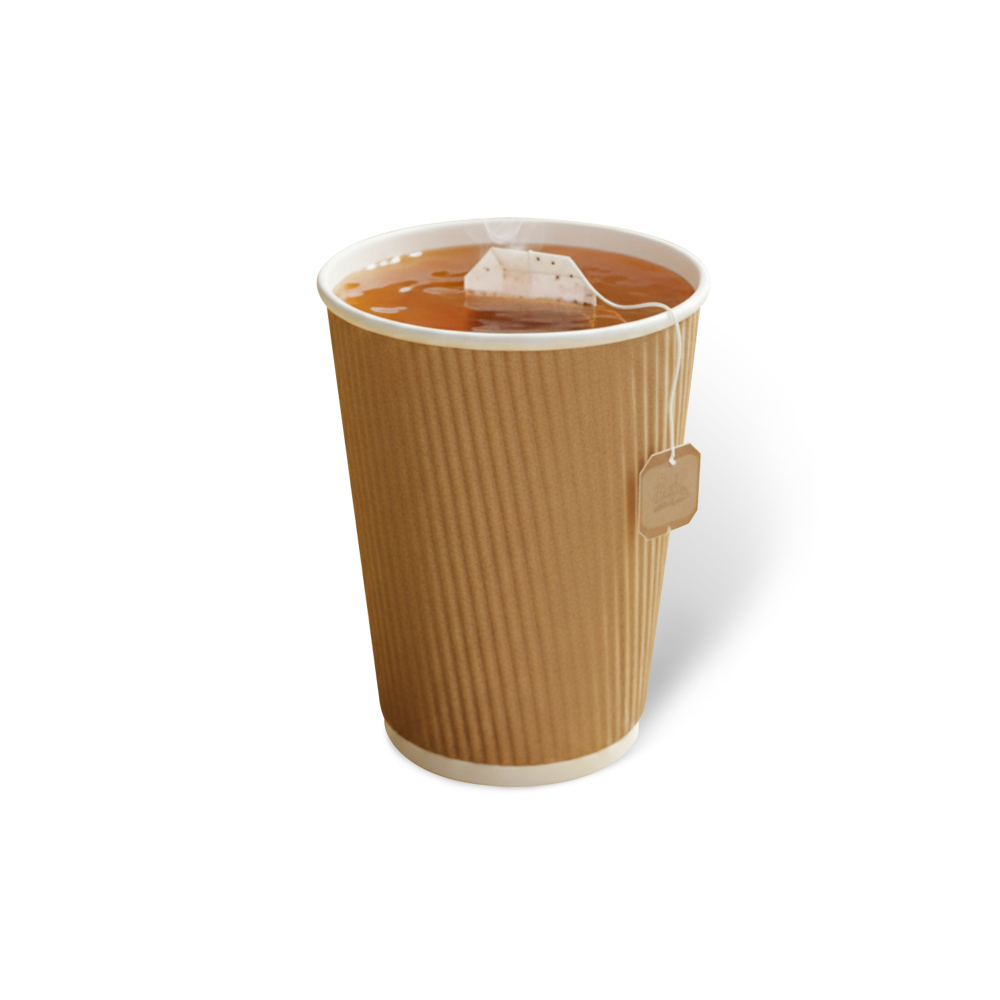 Food-Grade Paper Tea Cups with PE Coating