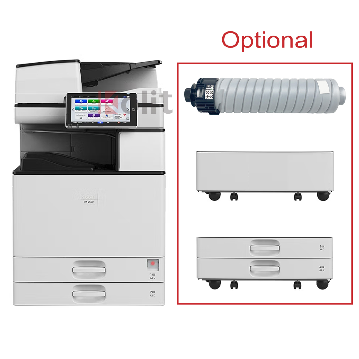 Ricoh IM3500 A3 Black and White Laser Multifunction Copier for Small ...