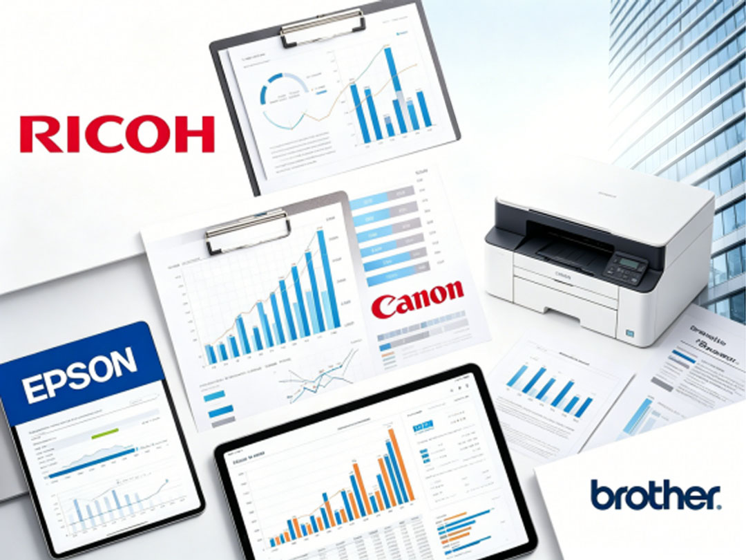 Latest Fiscal Year Performance Summary of Leading Office Equipment Companies