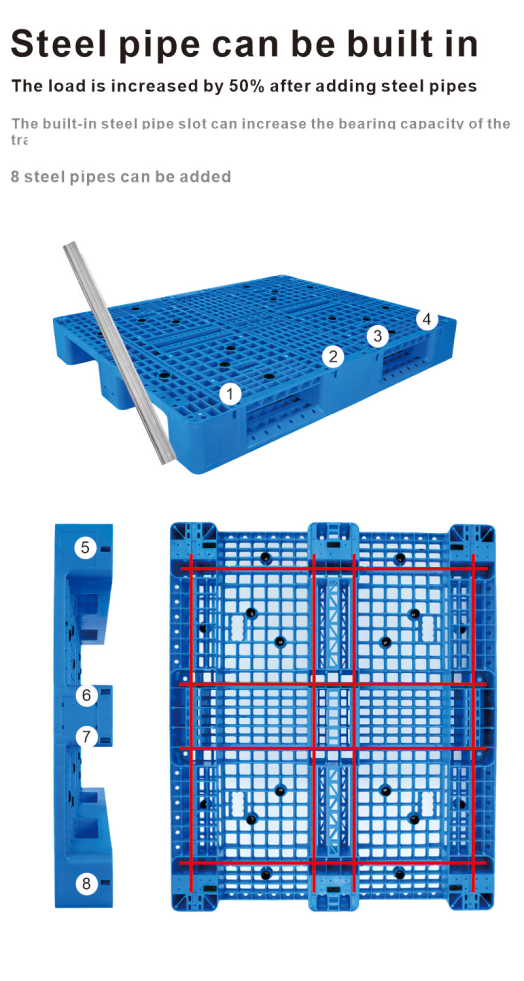 Rackable Plastic Pallet factory
