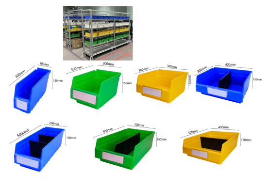 Plastic Shelf Bin factory