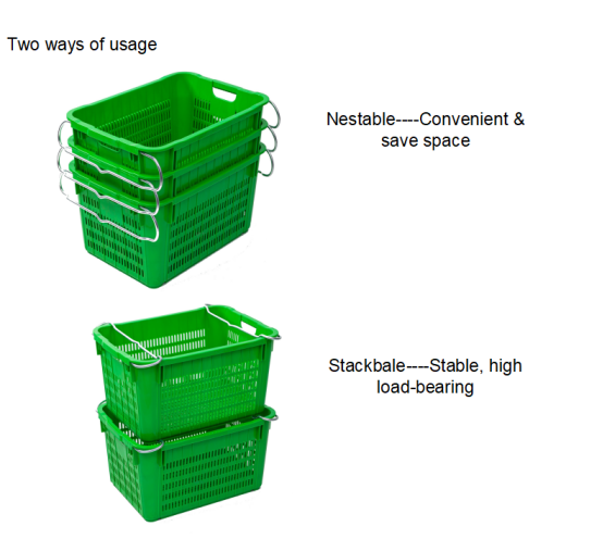Plastic Basket Iron Ear Basket factory