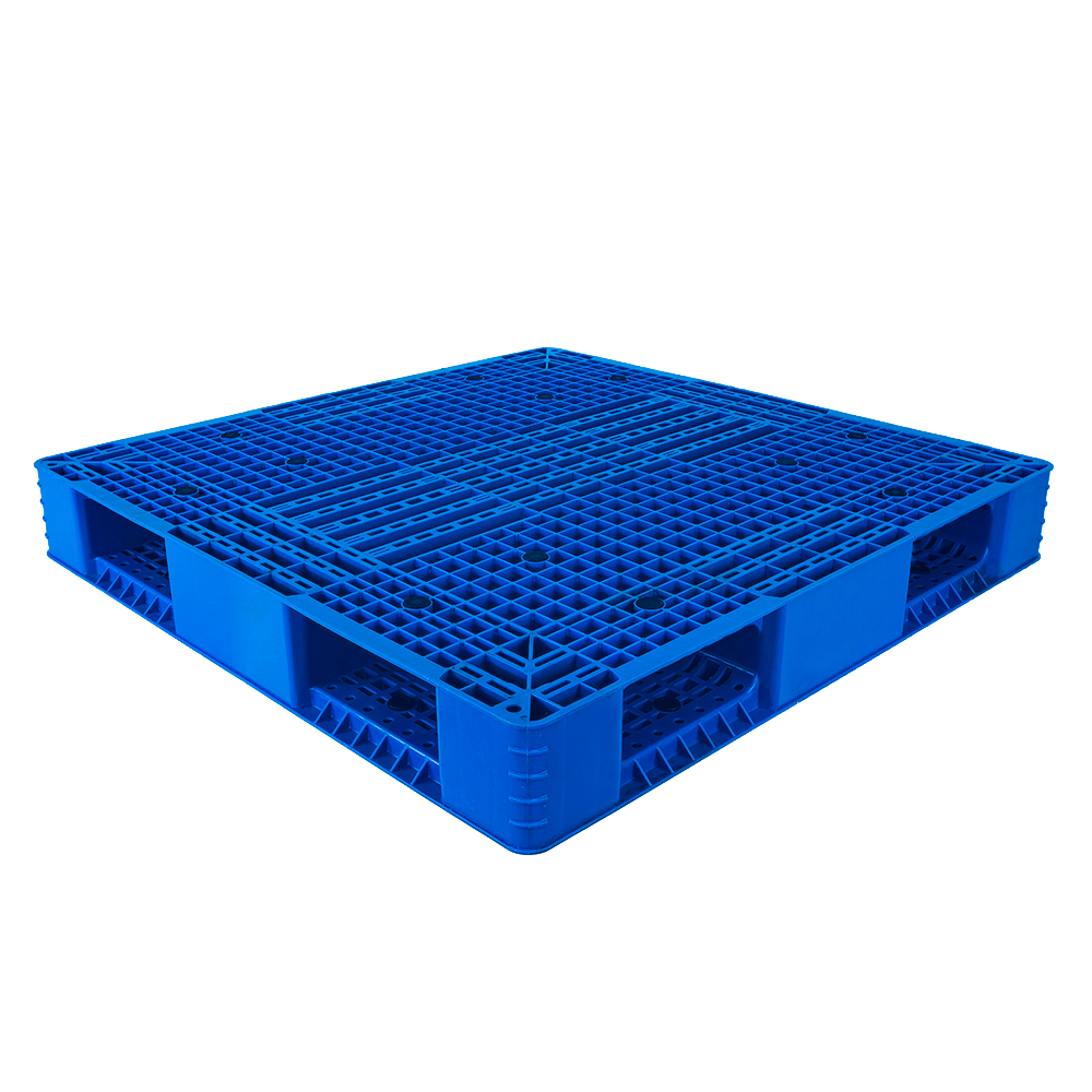 How do double face plastic pallets compare with single - face ones?